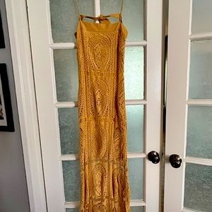 Jens Pirate Booty Yellow Maxi Dress